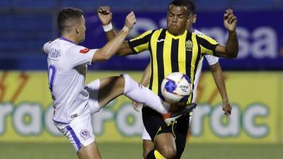 El último partido de Real España contra el Olimpia quedó 2-1 en favor de los aurinegros.