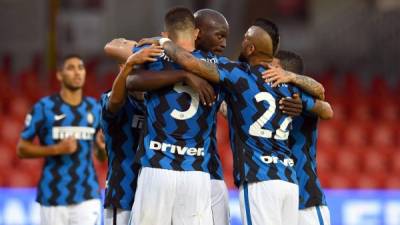 El Inter de Milán le ganó de visita al Benevento en la Serie A.