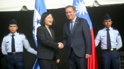 Honduras y Taiwán suscribieron importantes acuerdos durante la visita de la mandataria Tsaí Ing-Wen.