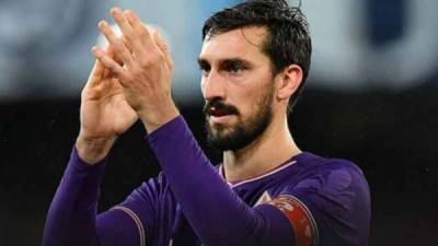 Davide Astori era el capitán de la Fiorentina.