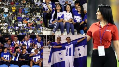 Las imágenes del ambiente vivido en el partido de la Selección de Honduras contra Martinica en la Liga de Naciones de la Concacaf en el estadio Olímpico.