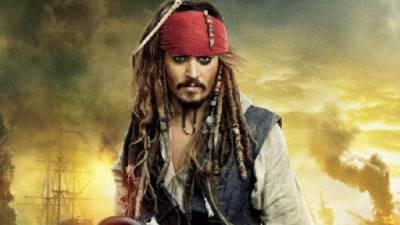 Johnny Depp interpreta a Jack Sparrow, el gran protagonista de “Piratas del Caribe”.