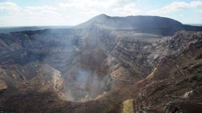 El volcán Masaya incrementó su actividad desde diciembre del año pasado.