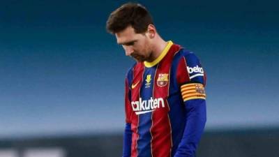 Messi finaliza su contrato con el Barcelona a mediados del presente 2021.