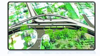 El proyecto de infraestructura tendrá una longitud de 1.2 kilómetros y un diseño para descongestionar la vía.