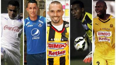 Roger Rojas (Olimpia), Erick Andino (Motagua), Giancarlo Maldonado (Real España), Woodrow West (Honduras Progreso) y Osman Chávez (Real España), algunas de las altas importantes para el Torneo Apertura 2015.