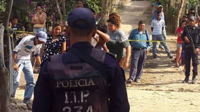 Las víctimas fueron llevadas hasta la ciudad de Comayagua para practicarles la respectiva autopsia.