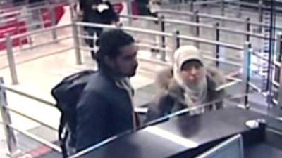 La esposa de uno de los terroristas fue captada en un aeropuerto de Turquía, días antes de los atentados en París.