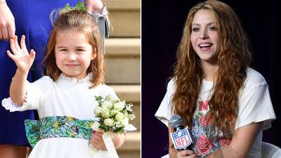 La princesa Charlotte es una seguidora de Shakira.
