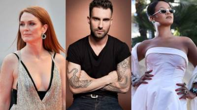 Julianne Moore, Adam Levine y Rihanna son algunos de los famosos que lamentan los ataques terroristas ocurridos en Las Vegas.