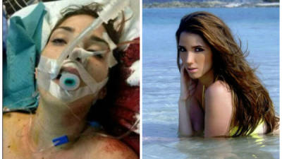 La Miss Venezuela, Génesis Carmona, murió hoy tras recibir una bala durante una manifestación de la oposición.