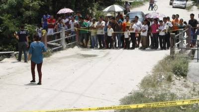 María Bonilla Mejía fue atacada a balazos por los homicidas a pocas cuadras de la escuela de sus hijos situada en la colonia Armando Gale del sector López Arellano.