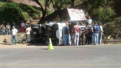 La Policía Nacional de Honduras investiga qué causó el accidente.