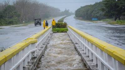 Alberto también provocó fuertes inundaciones en Cuba./AFP.