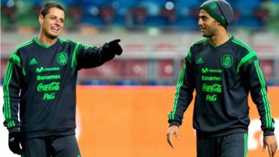 'Chicharito' Hernández y Carlos Vela, en la lista final de México.