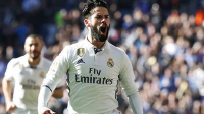 Isco no cuenta con los minutos deseados en Real Madrid.