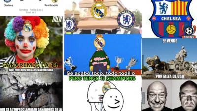 Los mejores memes que dejó la eliminación del Real Madrid tras perder (2-0) contra el Chelsea en la vuelta de las semifinales.