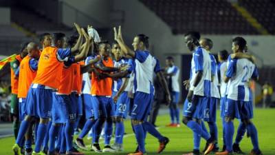 La Selección de Honduras se mantiene invicta en la Copa Centroamericana 2017 de la Uncaf. Foto EFE