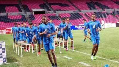 Los jugadores de la Sub-23 de Honduras quieren estar de la mejor forma para su presentación en los Juegos Olímpicos.