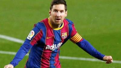 Lionel Messi es el mejor jugador de la historia del FC Barcelona. Foto EFE-ARCHIVO.