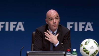 Gianni Infantino, presidente de la FIFA.