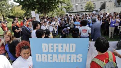 Los dreamers convocaron a una serie de protestas a partir de este miércoles en Washington para presionar a los líderes del Congreso a fin de que solucionen su situación. afp