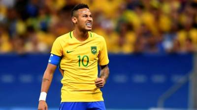 Neymar se volvió a ir en blanco. Foto AFP