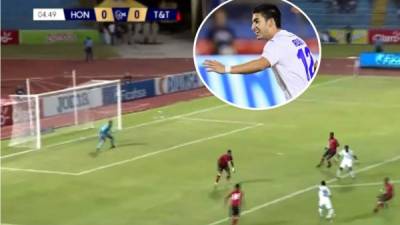 Jonathan Rubio puso a ganar a Honduras ante Trinidad y Tobago con este golazo.