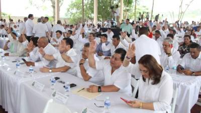 En la sesión del Congreso Nacional, celebrada en la ciudad de Gracias, cabecera departamental de Lempira, también estuvieron presentes al menos una veintena de adolescentes.