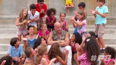 El actor se mostró feliz de estar en La Habana y recibió muchas muestras de cariño.