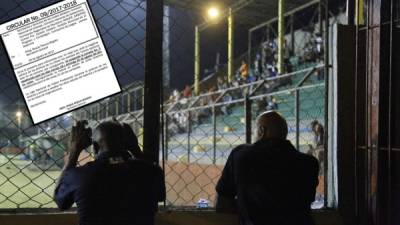 En el estadio Humberto Micheletti se suspendió el partido Honduras Progreso-UPN.
