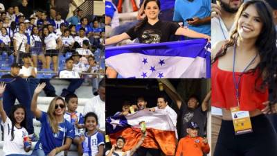 Las imágenes del ambiente que se vive en el partido amistoso entre Honduras y Chile en el estadio Olímpico de San Pedro Sula.