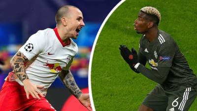 Angeliño lideró la victoria y clasificación del RB Leipzig contra el Manchester United.