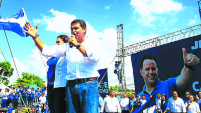 El presidenciable Juan Orlando Hernández se perfila como el próximo gobernante de Honduras, segdn encuestas.
