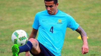 Tim Cahill se ha recuperado de su lesión en el tobillo y se declaró listo para encarar el repechaje de vuelta contra Honduras de este miércoles en Sídney.