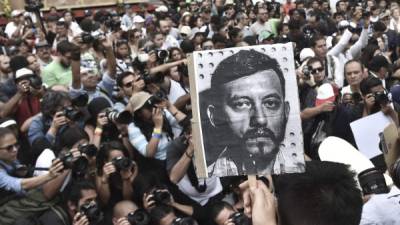 Miles salieron a las calles para exigir justicia por el fotógrafo asesinado.
