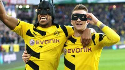 Aubameyang y Reus son las grandes figuras del Dortmund.