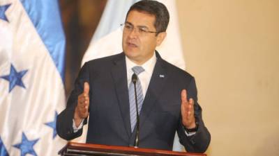 El presidente de Honduras instó a celebrar elecciones libres en Venezuela.