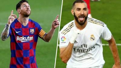 Benzema se aproxima a Messi en la tabla de goleadores de la Liga Española.