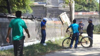 El cuerpo de la víctima fue identificado por su padre.