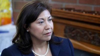 ongresista Norma Torres dice que fue incluida lista de corruptos centroamericanos en Ley de Defensa.