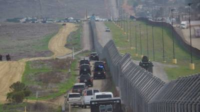 EEUU ha enviado las últimas semanas más agentes a la frontera con México. EFE/Archivo