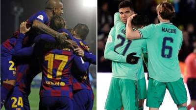 Barcelona y Real Madrid son los grandes favoritos para estar en la siguiente ronda de la Copa del Rey.