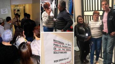 La familia de Chelato Uclés está pasando por mucha preocupación en la sala de espera del Instituto Hondureño de Seguridad Social (IHSS) de Tegucigalpa. Dos personajes del fútbol visitaron al entrenador hondureño.