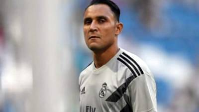 Keylor Navas otra vez en el banco de suplentes en la Champions League.