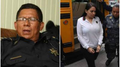 El exjefe policial Jorge Alberto Barralaga Hernández y de Montse Paola Fraga Duarte, esposa de Wilter Blanco.