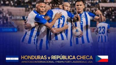 Honduras tiene programado un amistoso ante República Checa el 29 de marzo en Fort Lauderdale.