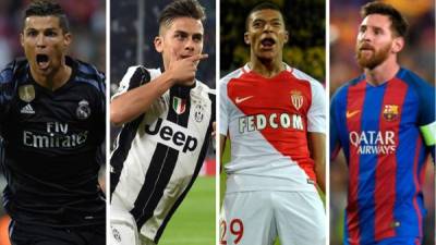 Cristiano Ronaldo, Paulo Dybala y Kyliean Mbappé fueron grandes protagonistas en la ida de los cuartos de final de la Champions League. Lionel Messi se mantiene en la cima de la tabla de goleadores.