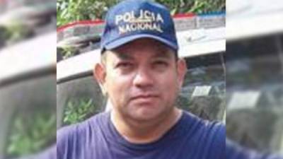 Foto de archivo de Ávila Meza, cuando todavía era policía en Honduras.