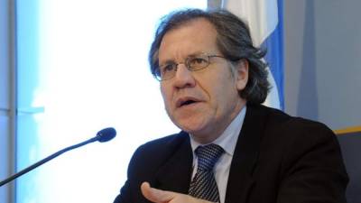 El secretario de la OEA, Luis Almagro.